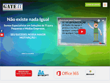 Tablet Screenshot of gateit.com.br